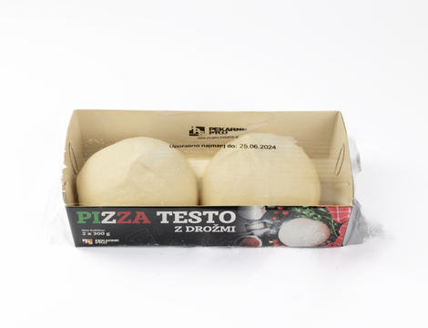 Pizza testo z drožmi 2X300 g